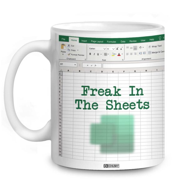Freak In The Sheets Mug Gifts for Boss, Accountant, Coworker, Funny Accountant Mug Gifts for Coworker Friends Sisters Shortcut Accounting Boss Men Women Christmas Birthday 11oz
