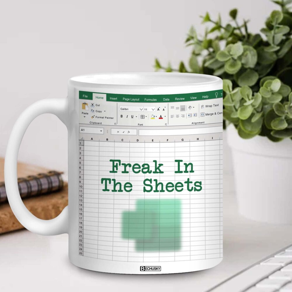Freak In The Sheets Mug Gifts for Boss, Accountant, Coworker, Funny Accountant Mug Gifts for Coworker Friends Sisters Shortcut Accounting Boss Men Women Christmas Birthday 11oz - Image 3
