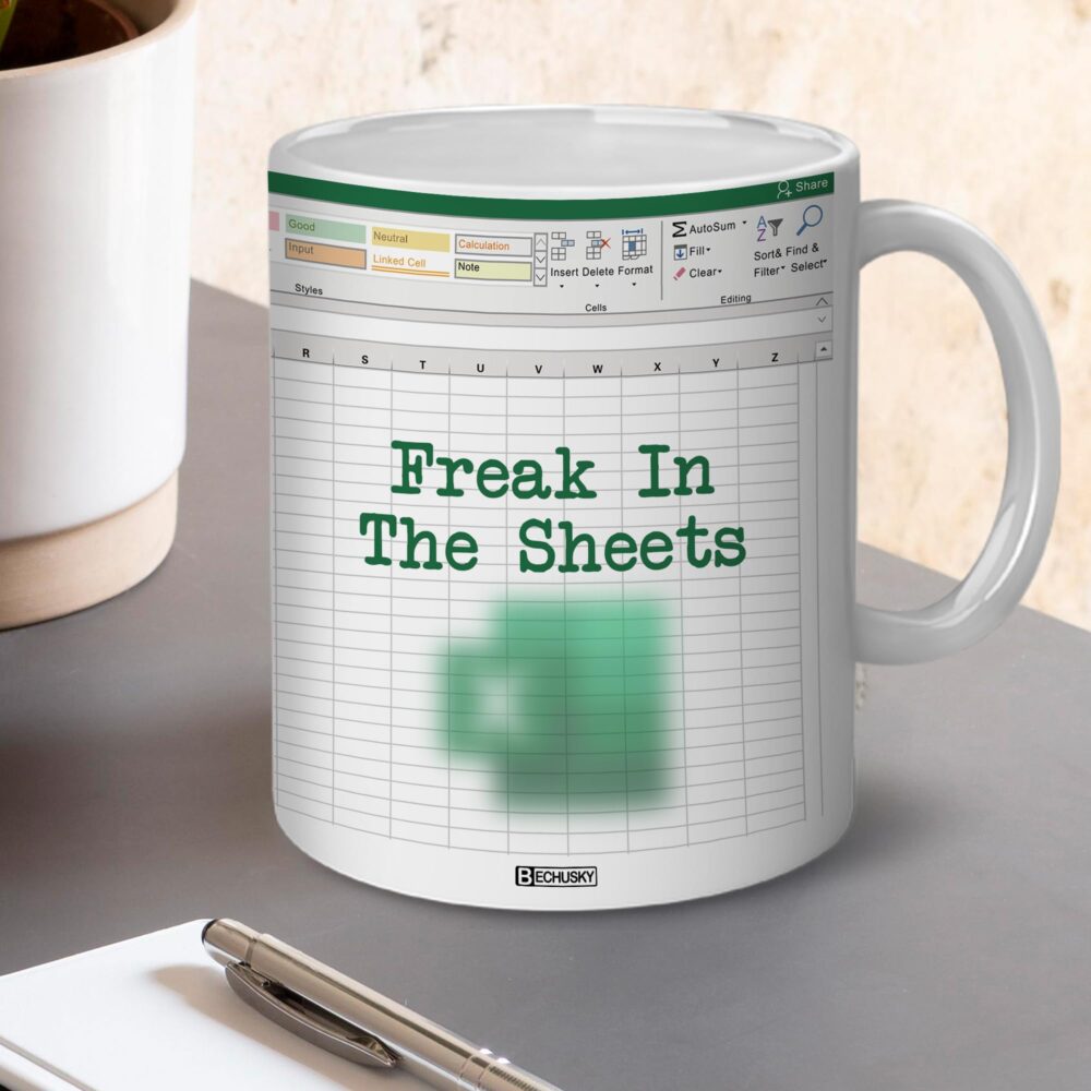 Freak In The Sheets Mug Gifts for Boss, Accountant, Coworker, Funny Accountant Mug Gifts for Coworker Friends Sisters Shortcut Accounting Boss Men Women Christmas Birthday 11oz - Image 4