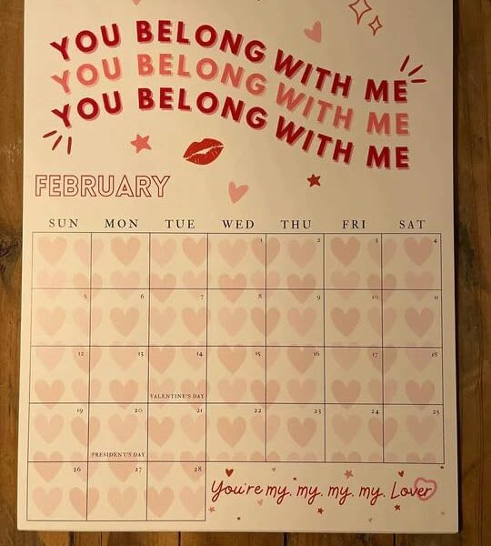 2024 Roaring Twenties Calendar Wall Calendar,2024 lyric calendar TS,12 Monthly Calendar Planner, Roaring Twenties Taylor Calendar with Song Lyrics, Calendar gifts for family and friends - Image 3