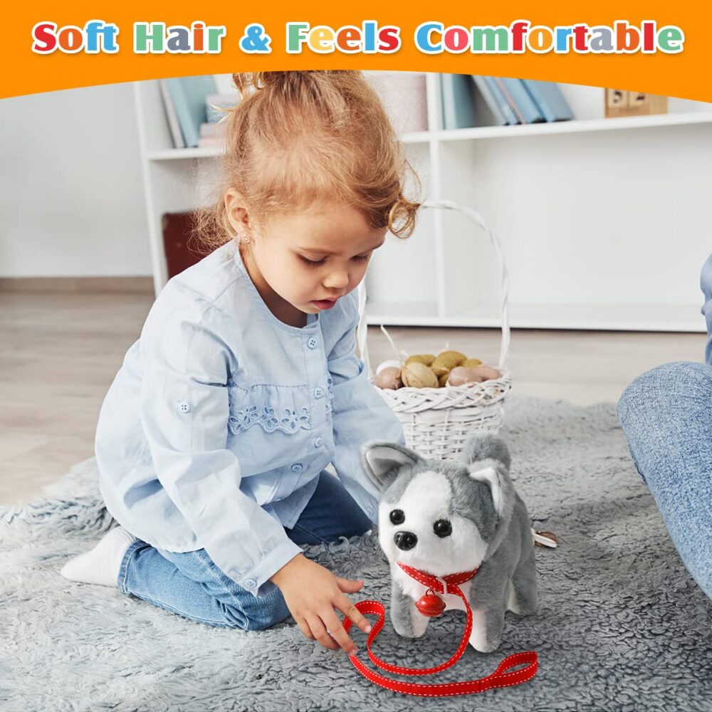 Electronic Interactive Plush Puppy Toy Plush Golden Retriever Toy Puppy Electronic Interactive Dog - Image 7
