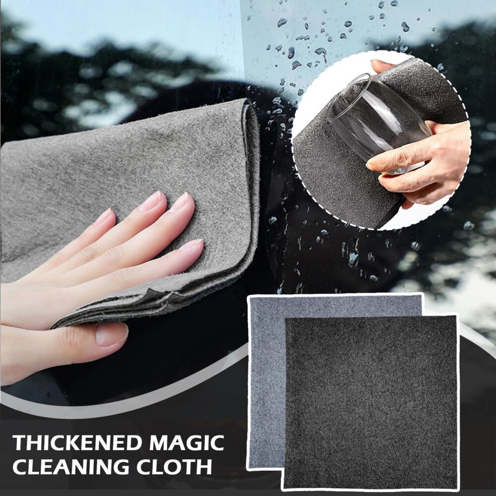 Thickened Magic Cleaning Cloth 5PCS Reusable Microfiber Cleaning Rags for TV, Cars, Windows, Lint Free, Odorless, Machine Washable - Image 11
