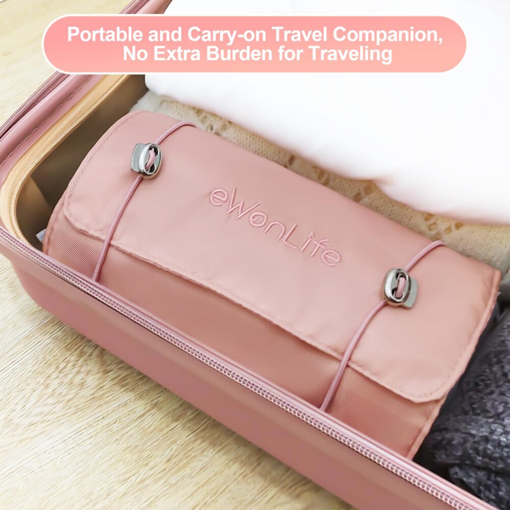 Travel Makeup Bag, Toiletry Bag Women Travelling Cosmetic Bag 4 in 1 Portable with Large Capacity, Detachable Makeup Pouch Case, Waterproof and Breathable Makeup Organizer - Image 8