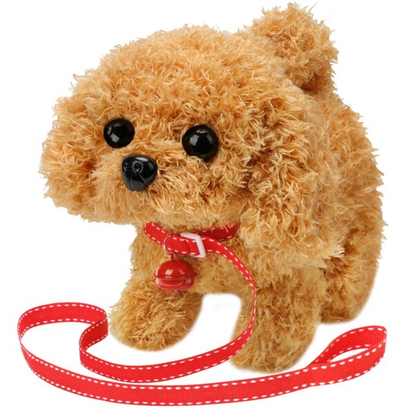 Electronic Interactive Plush Puppy Toy Plush Golden Retriever Toy Puppy Electronic Interactive Dog