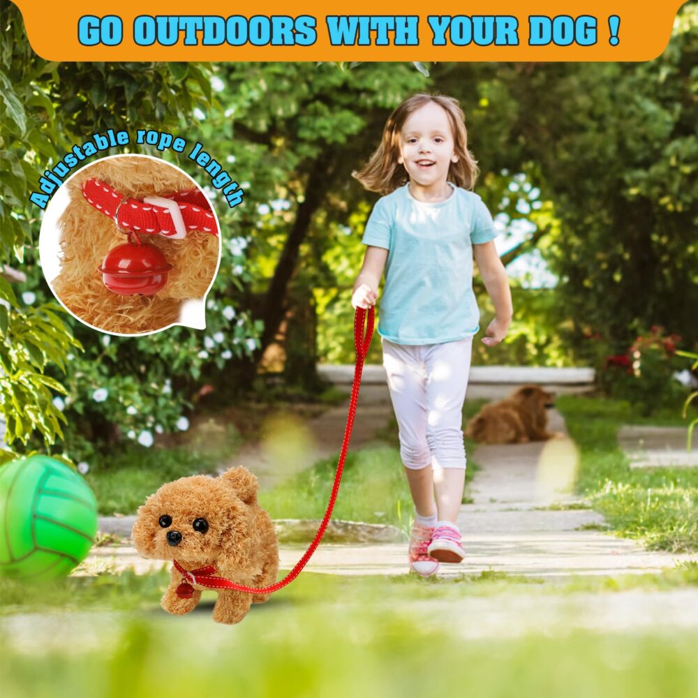 Electronic Interactive Plush Puppy Toy Plush Golden Retriever Toy Puppy Electronic Interactive Dog - Image 18