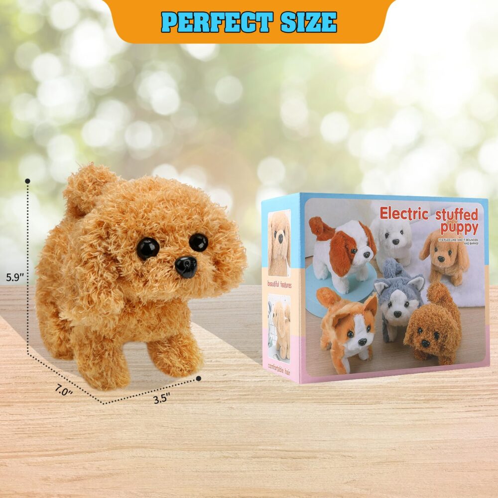 Electronic Interactive Plush Puppy Toy Plush Golden Retriever Toy Puppy Electronic Interactive Dog - Image 20