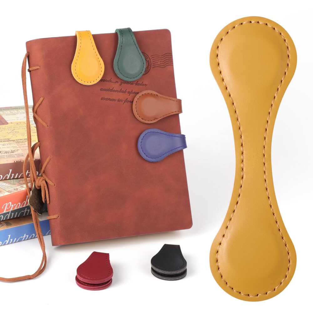 Leather Magnetic Bookmark Personalized Vintage Bookmarks for Reading, Book Mark, Book Accessories Gifts - Image 9