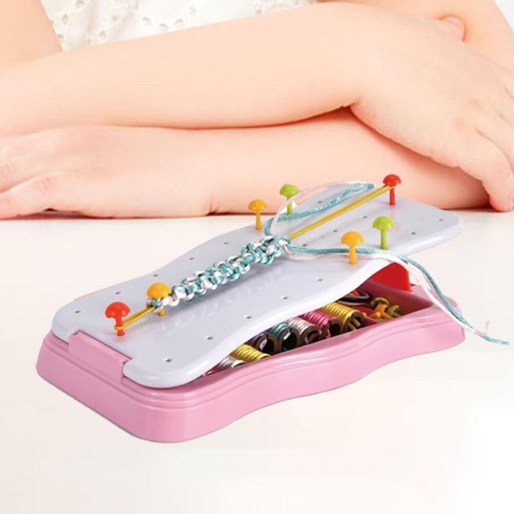 Bracelet Maker Kit Girls and Children's Braider Kit, Girls' Friendship Braider and Bracelet Maker for Children, Kids, Girls - Image 11