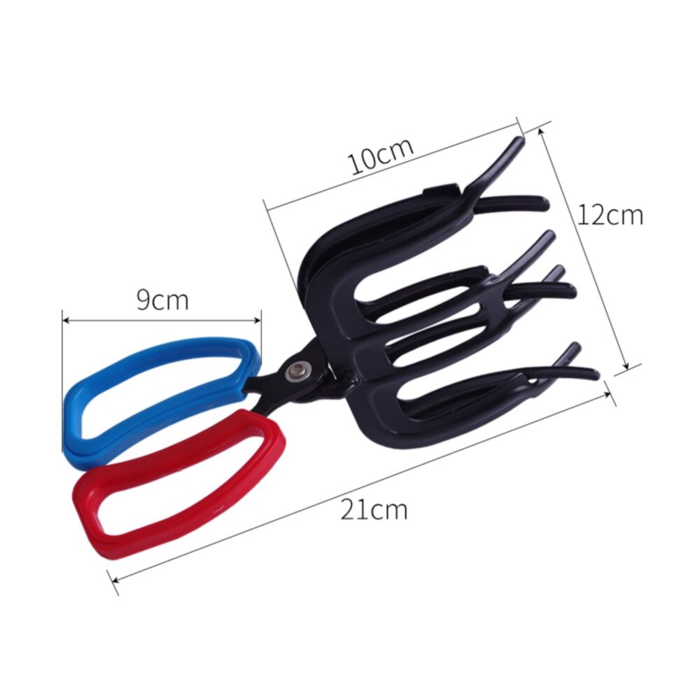 Upgrade 3 Claw Fish Gripper Fishing Pliers Gripper Metal Fish Control Clamp Claw, Eagle Claw Fish Gripper, Metal Fishing Pliers Gripper Control Clamp Waterproof Fish Grip Tackle Tool Control Forceps - Image 3