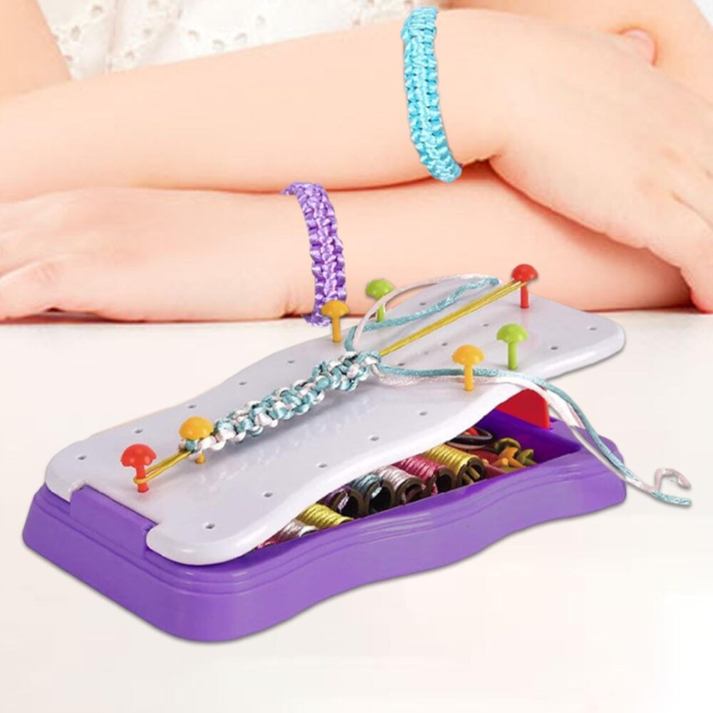Bracelet Maker Kit Girls and Children's Braider Kit, Girls' Friendship Braider and Bracelet Maker for Children, Kids, Girls - Image 14