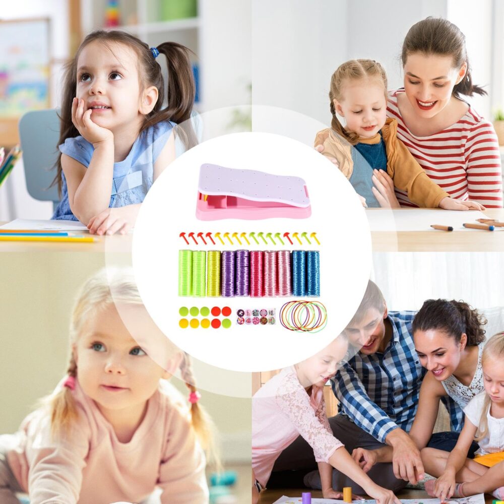 Bracelet Maker Kit Girls and Children's Braider Kit, Girls' Friendship Braider and Bracelet Maker for Children, Kids, Girls - Image 15