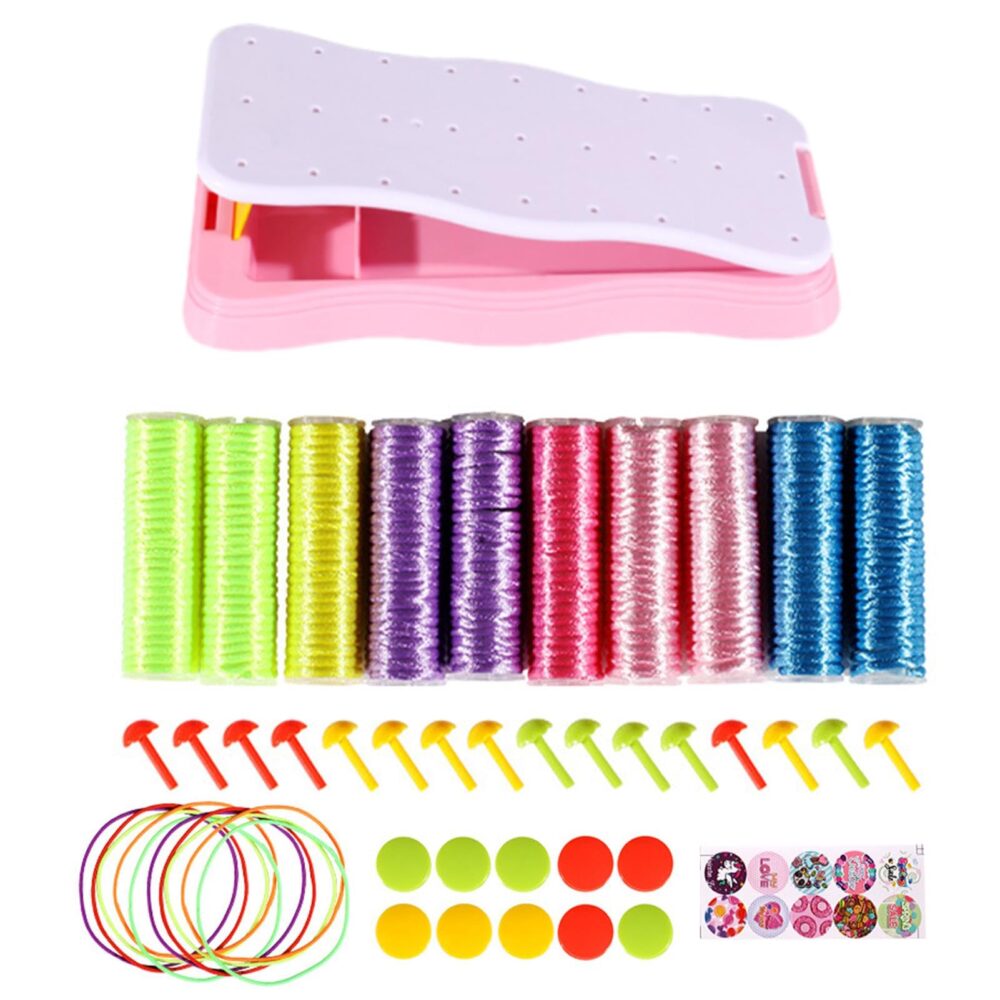 Bracelet Maker Kit Girls and Children's Braider Kit, Girls' Friendship Braider and Bracelet Maker for Children, Kids, Girls - Image 7