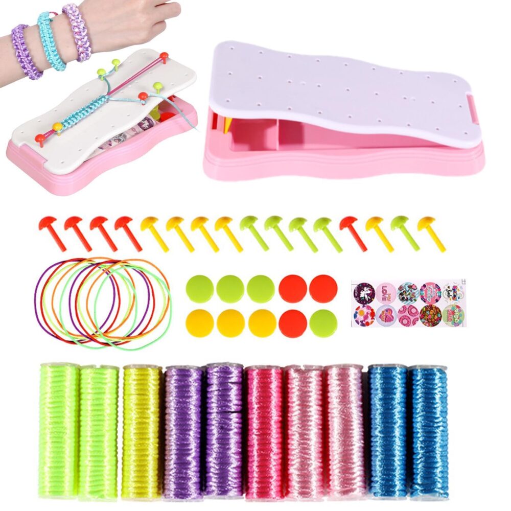 Bracelet Maker Kit Girls and Children's Braider Kit, Girls' Friendship Braider and Bracelet Maker for Children, Kids, Girls - Image 10
