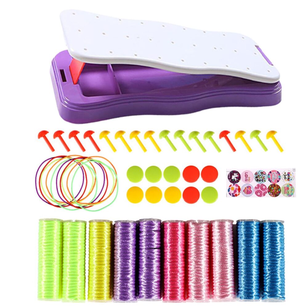 Bracelet Maker Kit Girls and Children's Braider Kit, Girls' Friendship Braider and Bracelet Maker for Children, Kids, Girls - Image 5