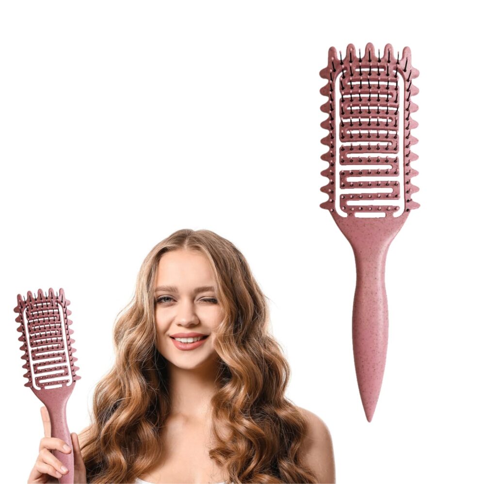 Curl Defining Brush 2024 Best Curl Define Styling Brush for Curly Hair, Curly Hair Brush, Vented Hair Brush, Shaping and Defining Curls for Women - Image 11