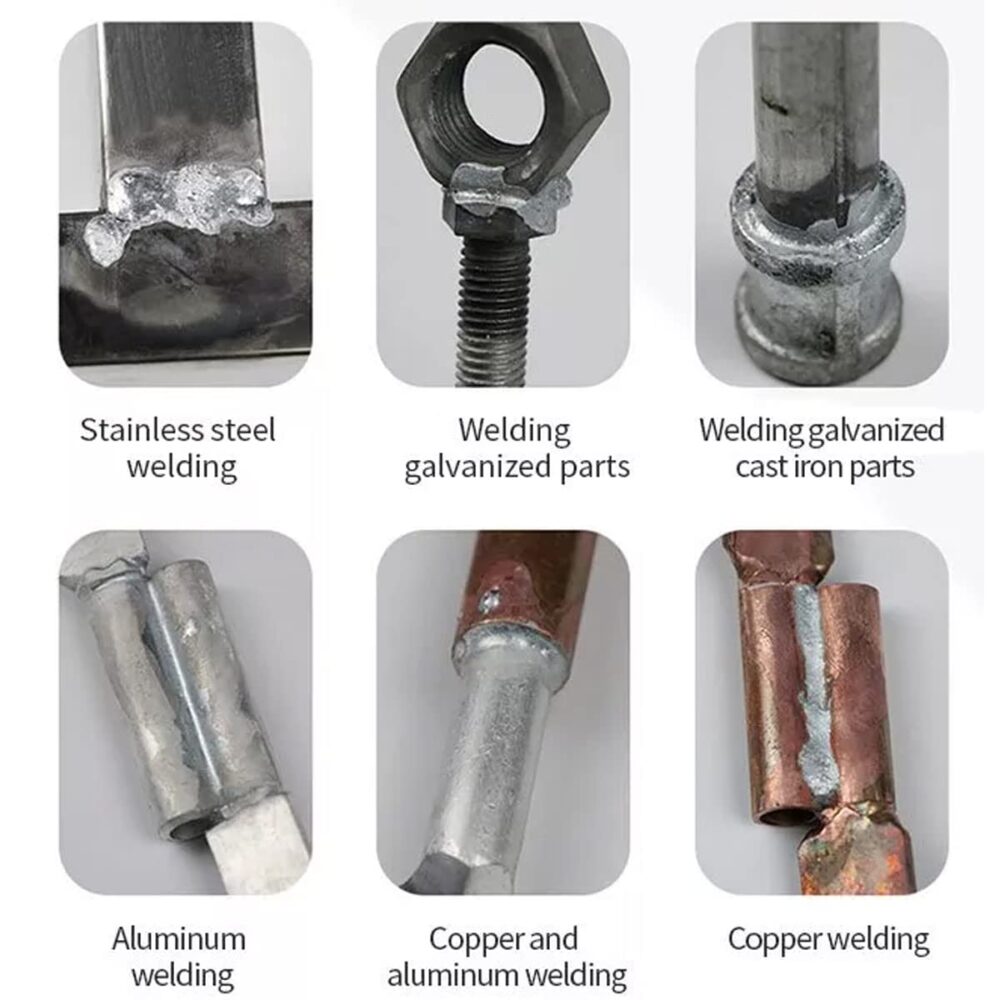 30PCS Solution Welding Flux-Cored Rods Metal Universal Welding Wire 1.6mma, Flux Core Welding Wire, Low Temperature Easy Melt Aluminum Welding Rods No Flux Required - Image 5