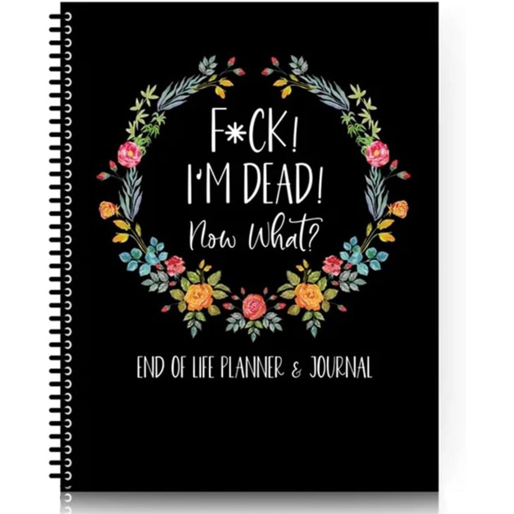 Ultimate End-of-Life Organizer and Planner Fuck I'M Dead, End Of Life Planner Notebook,When I Die Planner and Final Wishes Notebook Guided Final Arrangements,I'M Dead now What Book Planner - Image 6