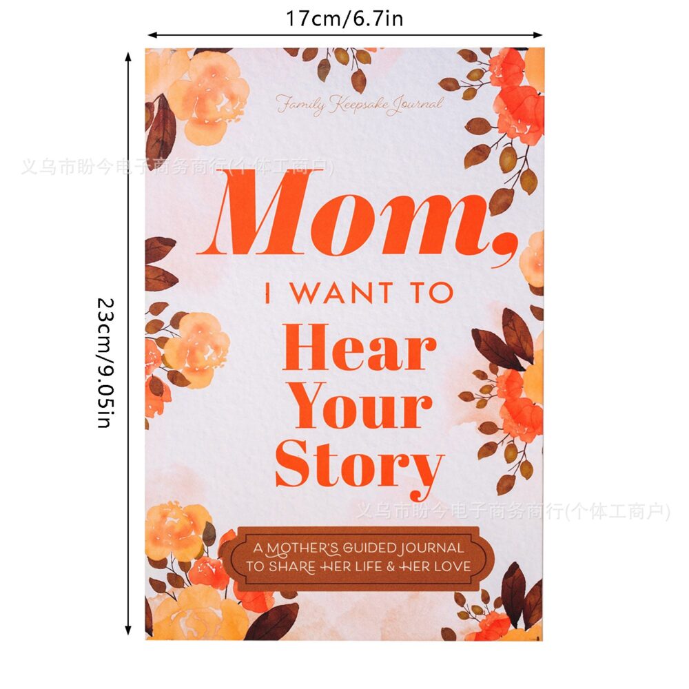 Mom, I Want to Hear Your Story: A Mother's Guided Journal To Share Her Life & Her Love Hardcover - Image 9