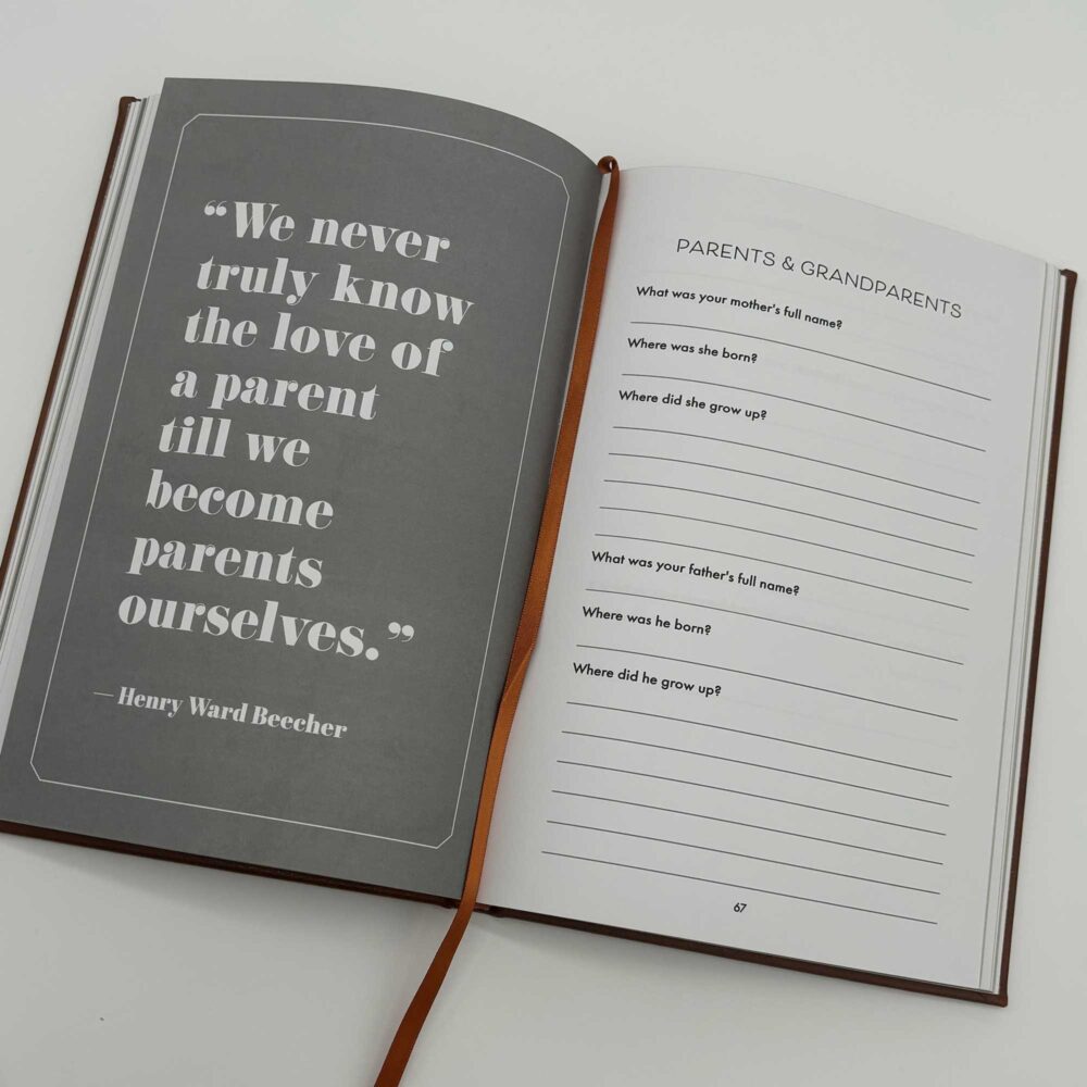 Mom, I Want to Hear Your Story: A Mother's Guided Journal To Share Her Life & Her Love Hardcover - Image 7