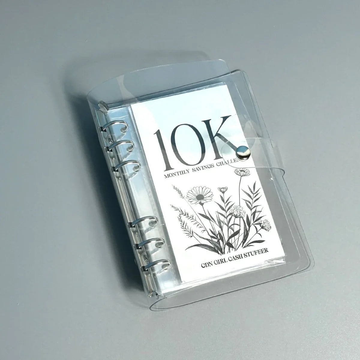 12-Month Envelopes Money Saving Challenge Binder – Start Your Savings Challenge - 10K