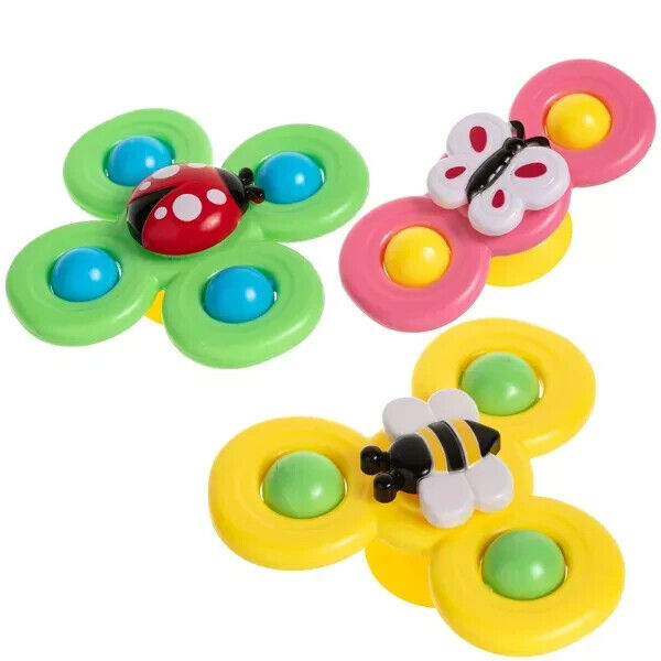 Children's Busy Gyro Toys - Insects (3PCS)