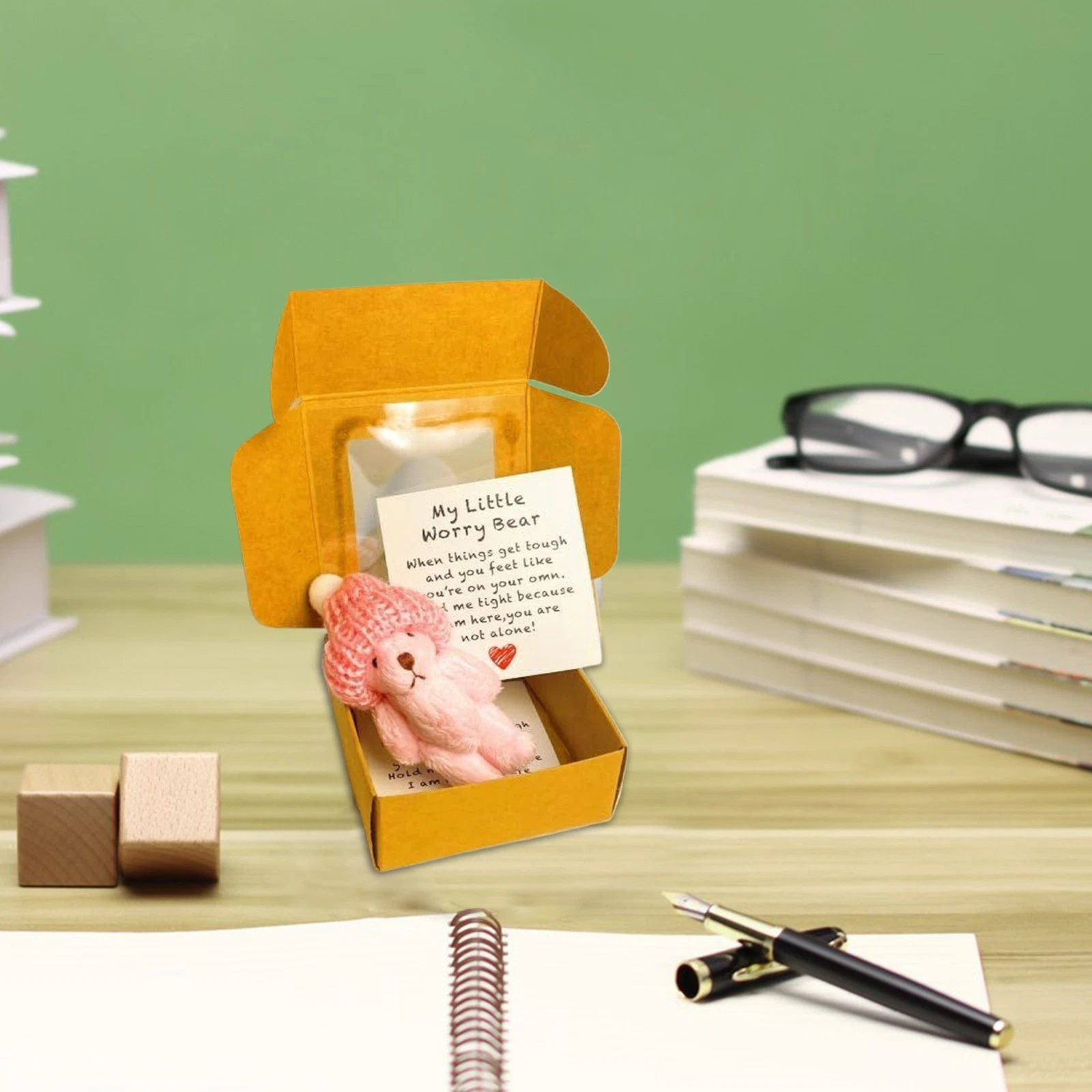 🎁Handmade Mini Plush Teddy Bear in Box - Image 7