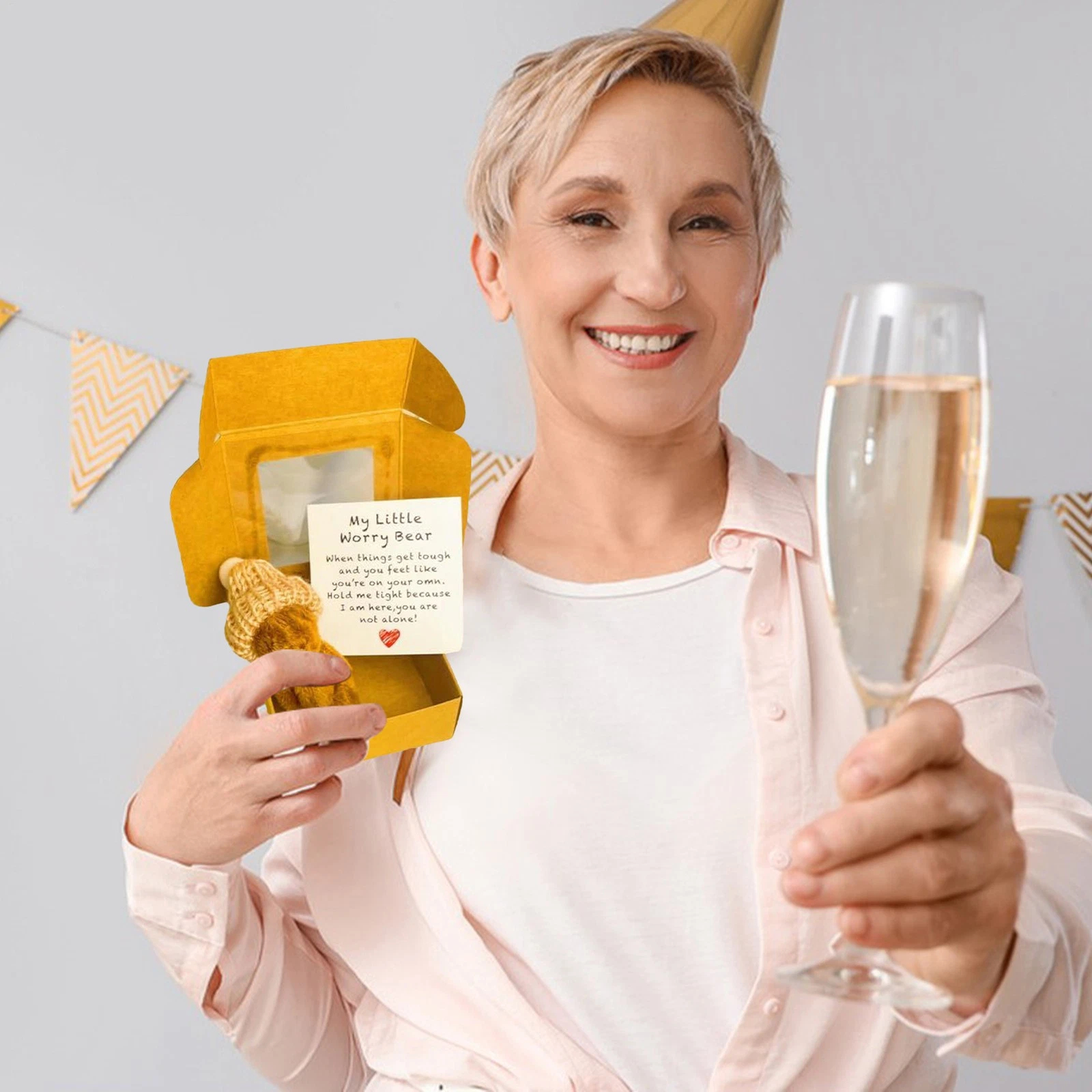 🎁Handmade Mini Plush Teddy Bear in Box - Image 9