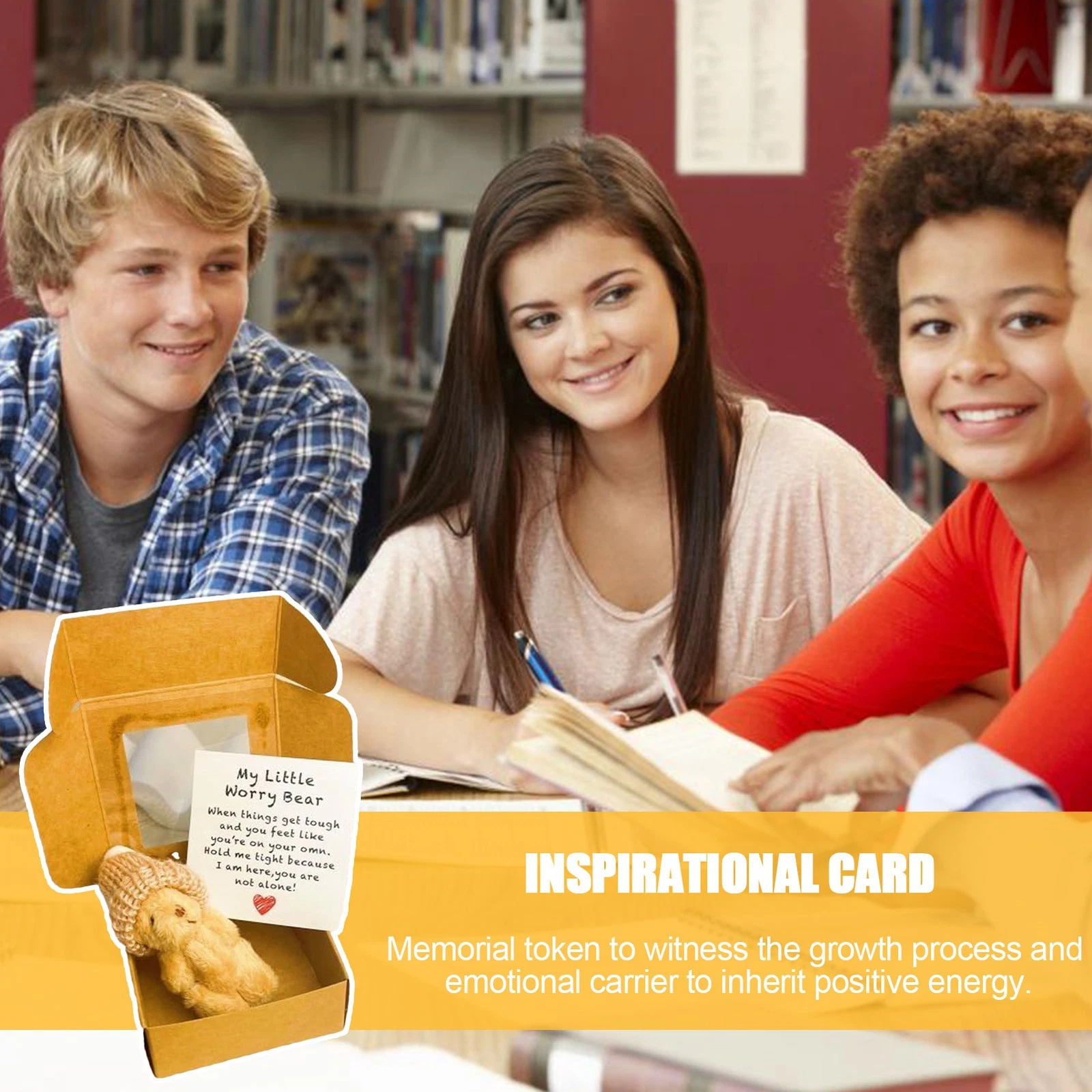 🎁Handmade Mini Plush Teddy Bear in Box - Image 11