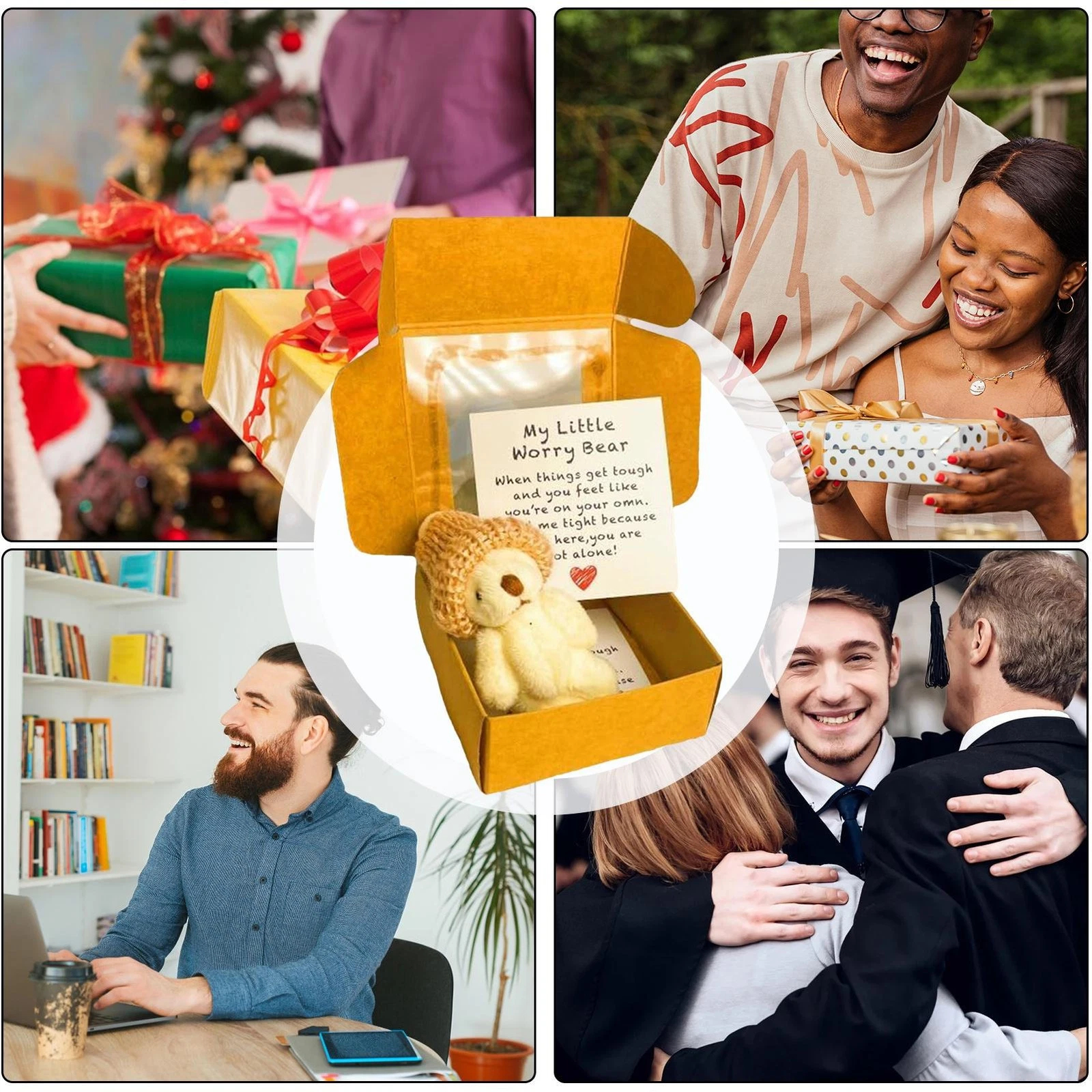 🎁Handmade Mini Plush Teddy Bear in Box - Image 13